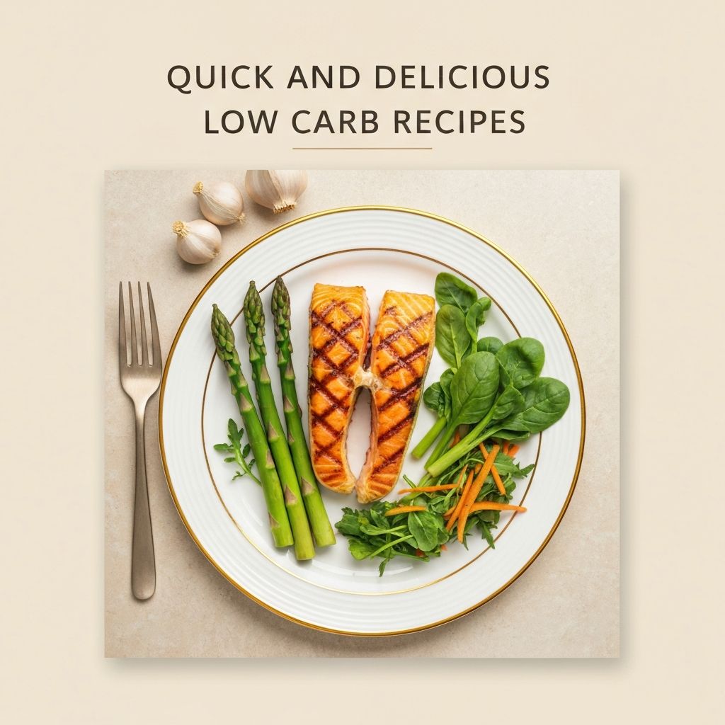 Quick & Delicious Low-Carb Recipes